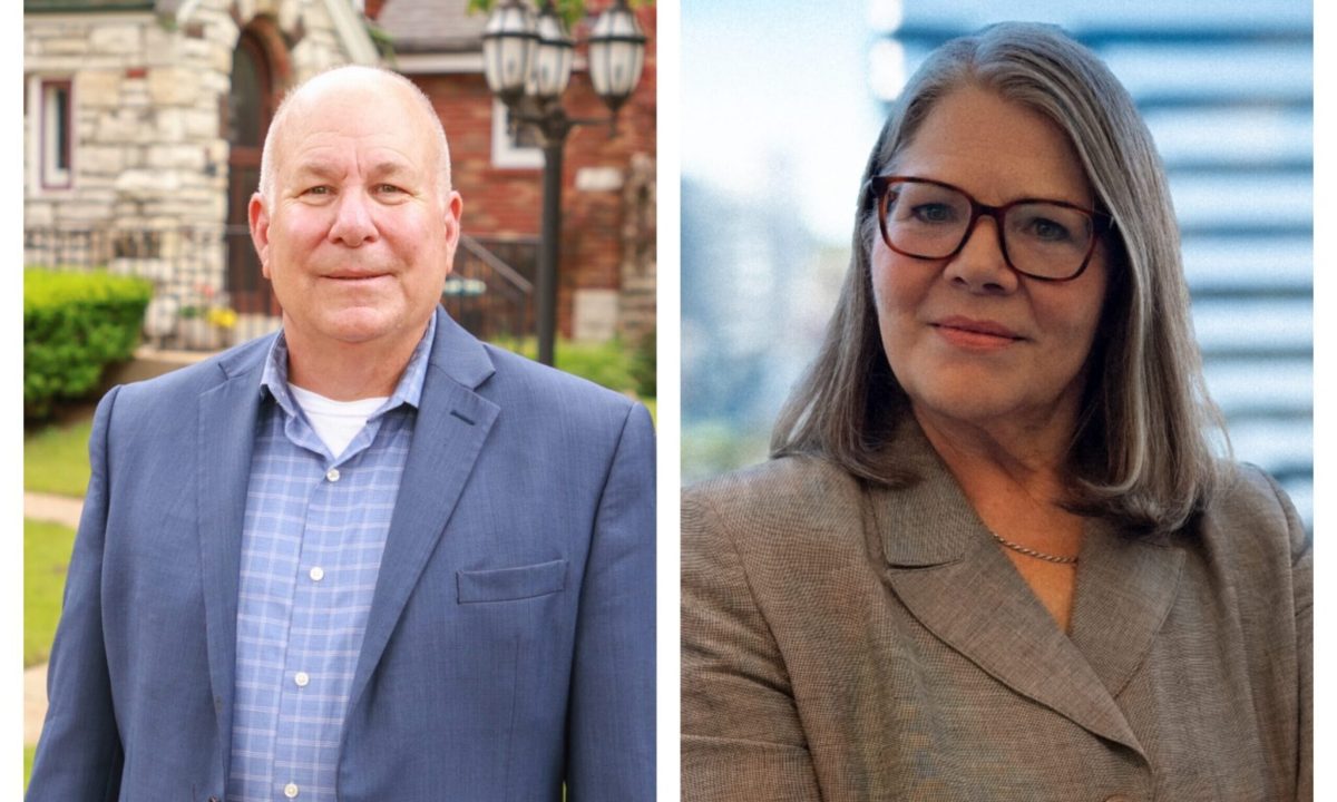 State Rep. Steve Butz is being challenged by former state Rep. Gina Mitten in the Democratic primary in Missouri Senate District 4 in St. Louis and St. Louis County (photos submitted).