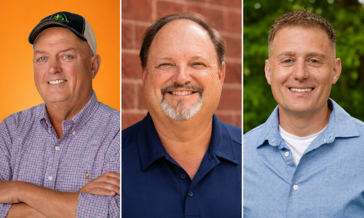 Republican candidates for Missouri Senate District 18, from left, are Greg Sharpe, Ed Lewis and Dusty Blue (photos submitted).
