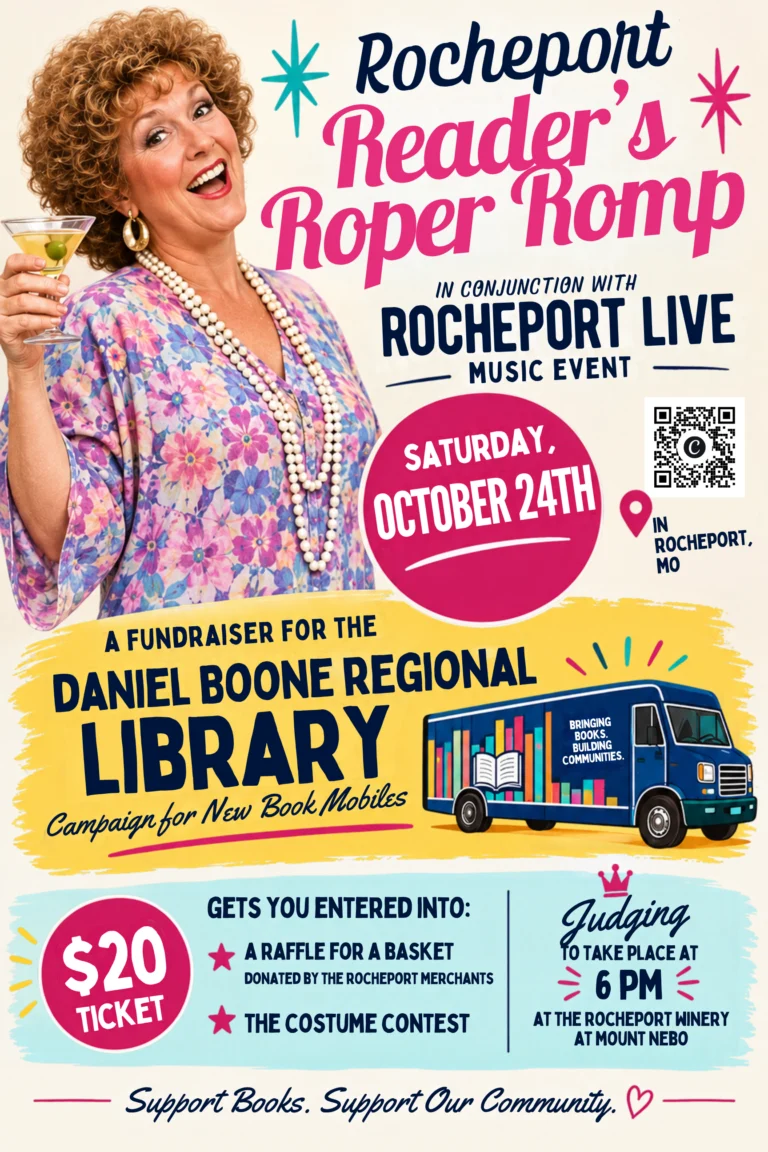 Bust Out Your Best Caftan: Reader’s Roper Romp Raises Money for New Bookmobiles